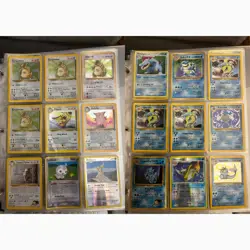 Vintage Pokemon Card Binder Collection Lot-Base/Jungle/Fossil/Neo/Holos/Japanese - Image 3