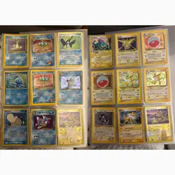 Vintage Pokemon Card Binder Collection Lot-Base/Jungle/Fossil/Neo/Holos/Japanese - Image 4