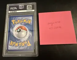 Pokemon 2014 XY Base Yveltal EX #144 Full Art Holo PSA 8 - Image 2