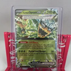 Pokemon Teal Mask Ogerpon ex 012/131 Sv: Prismatic Evolutions Tera EX Holo - Image 1