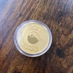 Pokemon Pikachu Gold Collectible Commemorative Coin Gift Rare Pokemon Coin - Image 2