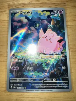 Pokemon TCG Clefairy Illustration Rare 094/088 sv08 Surging Sparks Holo EN 🔥 - Image 1
