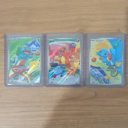 Pokemon TCG First Partner Illustration Collection Gen 1 Kanto Starters NM/Mint - Image 1