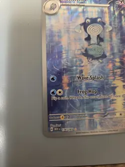 Poliwhirl 176/165 Illustration Rare 151 Pokemon Holo Near Mint - Image 3