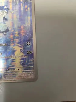 Poliwhirl 176/165 Illustration Rare 151 Pokemon Holo Near Mint - Image 4