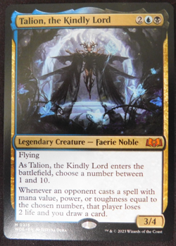 Talion, the Kindly Lord; Wilds of Eldraine; Regular - Image 1