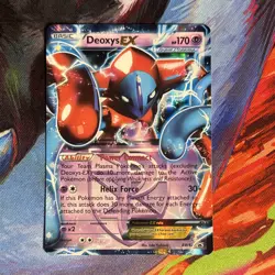 Pokemon Deoxys EX BW82 Black Star Promo Holo - Team Plasma - LP/NM - Image 1