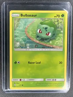 POKEMON TCG - BULBASAUR 1/73 NON HOLO - Image 1