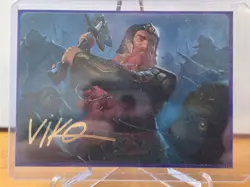 Lord of the Rings Art Series #10 Gimli, Counter of Kills Gold Signature - Image 1