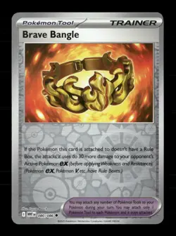 Brave Bangle 080/086 White Flare Reverse Holo NM/M Pokemon - Image 1