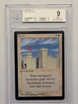 MTG Beta Castle BGS 9Q++ (9.5,9.5,9,9) - Image 1
