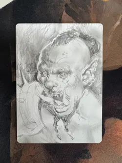 Jhessian Thief - Miles Johnston Artist Proof Sketch MTG AP Art Magic Gathering - Image 1
