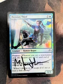 Jhessian Thief - Miles Johnston Artist Proof Sketch MTG AP Art Magic Gathering - Image 2