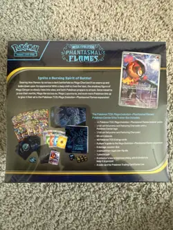 Pokemon TCG Phantasmal Flames Pokemon Center Elite Trainer Box ETB Sealed - Image 3