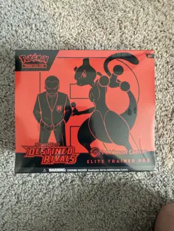 Pokemon Destined Rivals Pokemon Center Exclusive ETB Elite Trainer Box Sealed - Image 1
