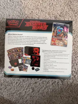 Pokemon Destined Rivals Pokemon Center Exclusive ETB Elite Trainer Box Sealed - Image 4