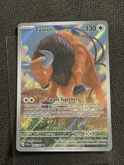 Tauros 096/086 Illustration Rare Chaos Rising Pokemon TCG NMOB Gradable Copy - Image 1