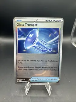 Glass Trumpet (Poke Ball) - 110/131 - Pokemon Prismatic Evolutions NM - Image 1