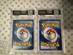 pokemon southern islands 2 set english Vileplume & Marill rev Holo PSA 8 - Image 4