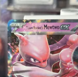 Team Rocket's Mewtwo ex Destined Rivals Pokemon TCG 081/182 S&V🤩 Fresh Opened - Image 5