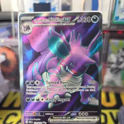Pokemon - Team Rocket's Nidoking ex 216/182 Ultra Rare - Destined Rivals🔥👀 - Image 1
