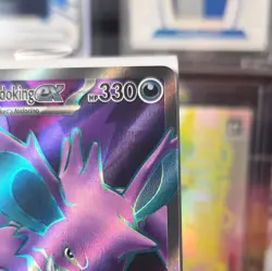 Pokemon - Team Rocket's Nidoking ex 216/182 Ultra Rare - Destined Rivals🔥👀 - Image 4