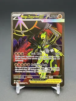 Pokemon TCG Mega Zygarde EX 104/088 Full Art Foil 310HP EN 2016 - Image 1