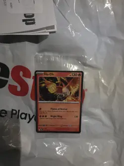 Ho-Oh 010/086 Galaxy GameStop Promo Stamped Sealed - Pokemon Chaos Rising - Pre - Image 1