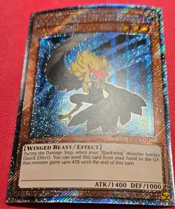 1x Yu-Gi-Oh! Blackwing - Kalut The Moon Shadow - RA03-EN217 - Platinum -1stEd-NM - Image 1