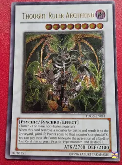 1x Yu-Gi-Oh! Thought Ruler Archfiend - TDGS-EN044 - Ultimate Rare - Unlimited-LP - Image 1