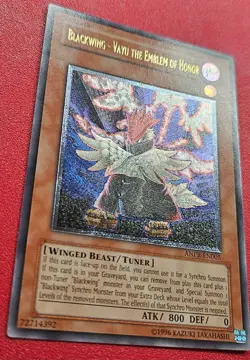 1x Yu-Gi-Oh! Blackwing - Vayu The Emblem Of Honor - ANPR-EN005 - Ultimate - MP - Image 2