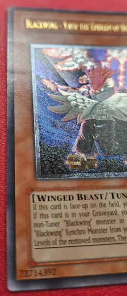 1x Yu-Gi-Oh! Blackwing - Vayu The Emblem Of Honor - ANPR-EN005 - Ultimate - MP - Image 3