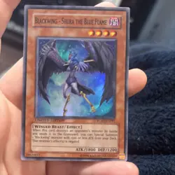 Blackwing - Shura the Blue Flame - RGBT-ENPP2 - Super Rare Yugioh - Image 1