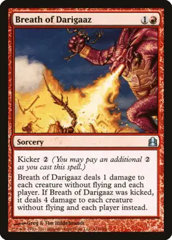 Breath of Darigaaz [Commander 2011] Magic MTG - Image 1