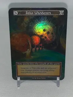 Sorcery Contested Realm: Alpha Atlas Wanderers Foil - Image 1