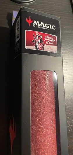 MTG Magic The Gathering Fallout Nuka Cola Standard Holofoil Ultra Pro Playmat - Image 2