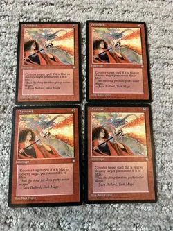 MTG Pyroblast X4 Ice Age NM/SP - Image 1