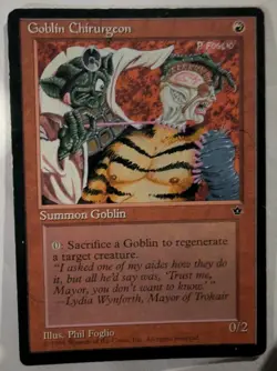 Goblin Chirurgeon (Foglio) Fallen Empires Regular - Image 1