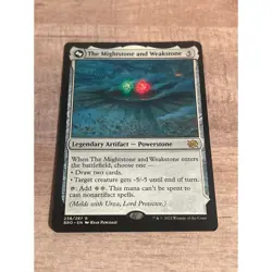 1x The Mightstone And Weakstone The Brothers' War Regular NM Mtg - Image 1