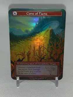 Sorcery Contested Realm: Alpha Cone of Flame Foil - Image 1