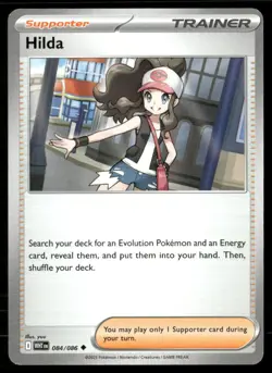 Hilda 084/086 Uncommon White Flare Pokemon Near Mint - Image 1
