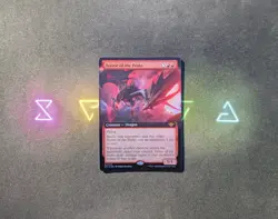 x1 Foil Terror of the Peaks Extended Borderless NM (two available) - Image 2