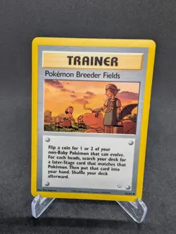 Pokemon Breeder Fields Neo Revelation 62/64 VLP *ft Dragonite WotC Vintage - Image 1