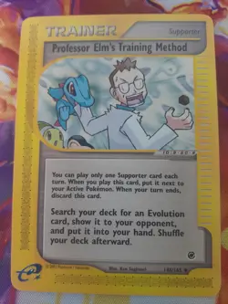 Professor Elm's Training Method 148/165 Expedition Base Set Pokemon TCG NM (x1) - Image 1