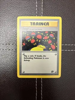 Pokemon TCG - Sleep! - 79/82 - Unlimited Team Rocket - LP Common (2000) - Image 1