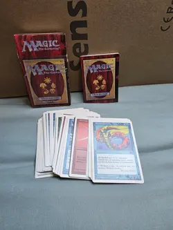 magic the gathering 5th edition Starter Deck and Mirage rule book 1997 - Image 2