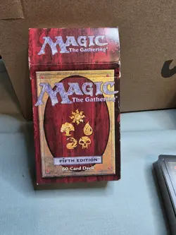 magic the gathering 5th edition Starter Deck and Mirage rule book 1997 - Image 4