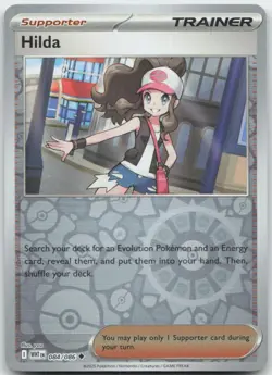Pokemon : Hilda White Flare 084/086 : UC Reverse Holo - Image 1