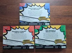 Pokemon Mega Evolution Ascended Heroes EX Box Lot 3 Meganium Emboar Feraligatr - Image 2