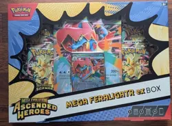 Pokemon Mega Evolution Ascended Heroes EX Box Lot 3 Meganium Emboar Feraligatr - Image 5